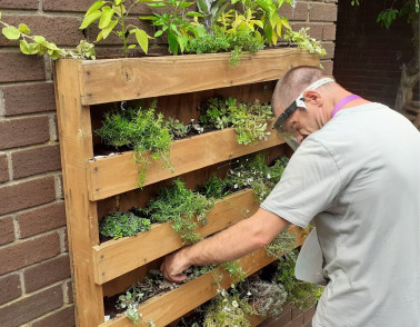 Garden projects at Workbridge National Allotments Week