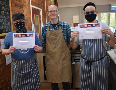 Barista Training for service users at Workbridge Coffee Shop